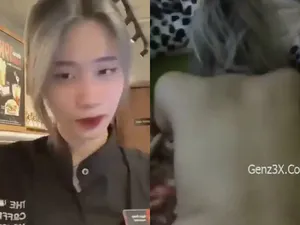 Lộ clip em nv coffee house bị em người yêu quan hệ tả tơi p2